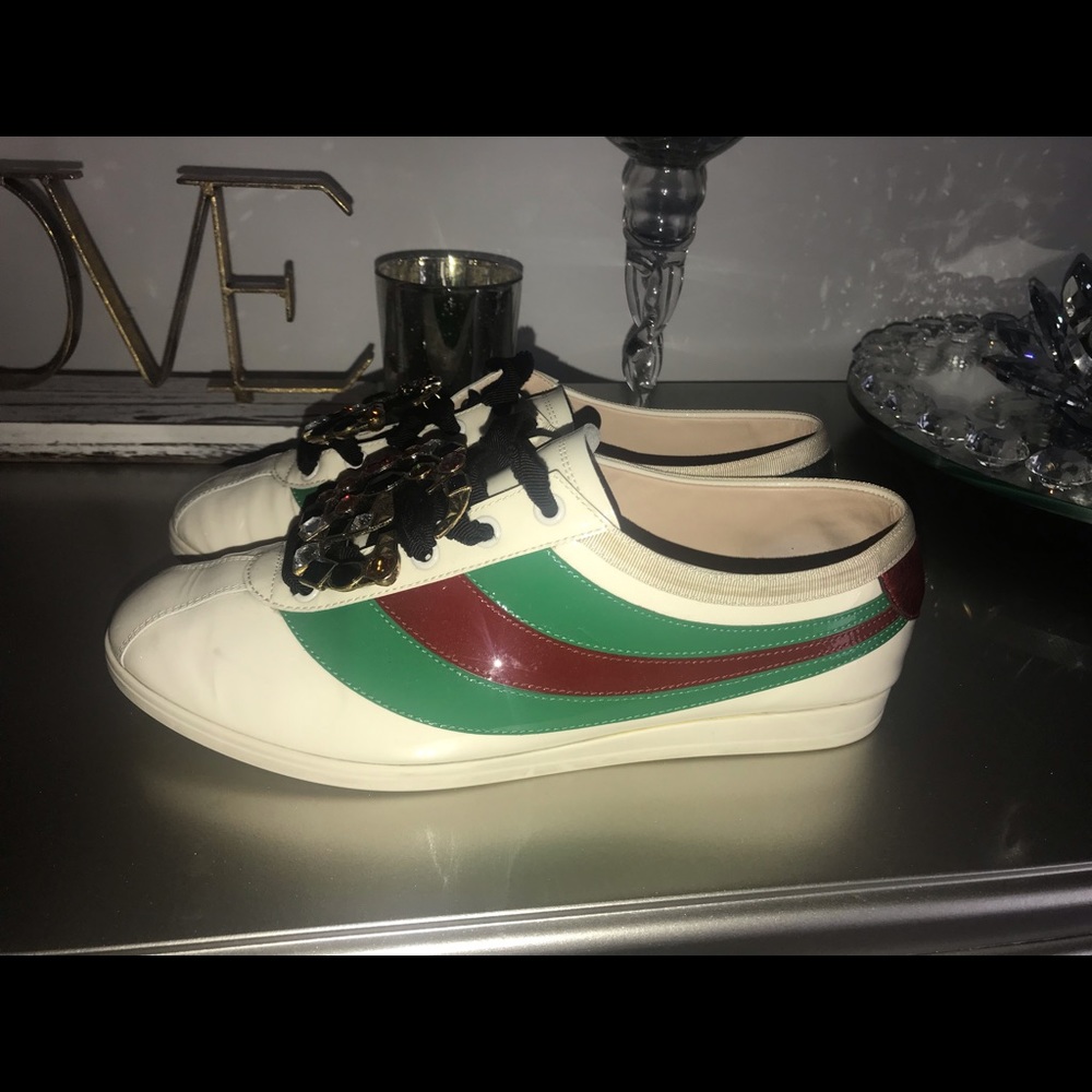 Gucci sneakers with jewels